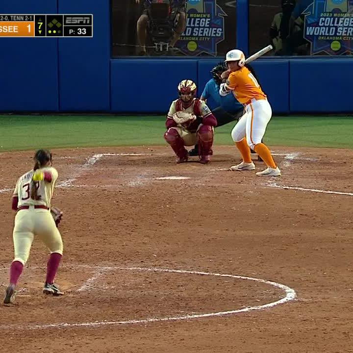 FLORIDA STATE WILL PLAY FOR A NATIONAL CHAMPIONSHIP 👏 #WCWS Florida State Softball 🥎 I #ThatsaW