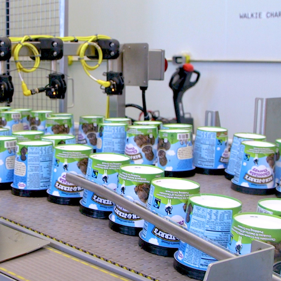 How Ben &amp; Jerry's makes nearly 1 million pints of ice cream a day