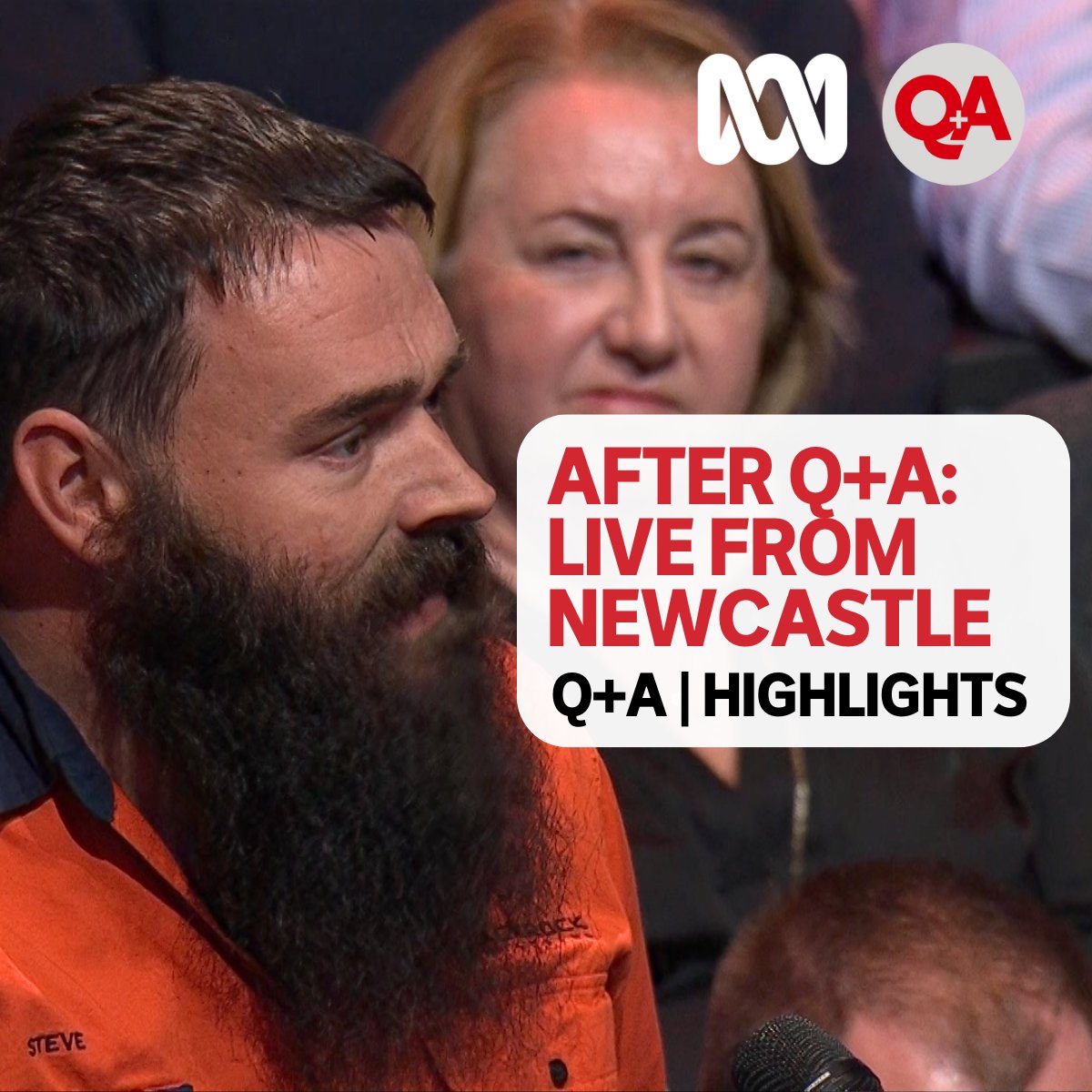 After the show audience member Steve Fordham shared his concerns over the Hunter Valley’s coal industry shutdown and lack of investment into the region. Watch the full episode here: | #QandA