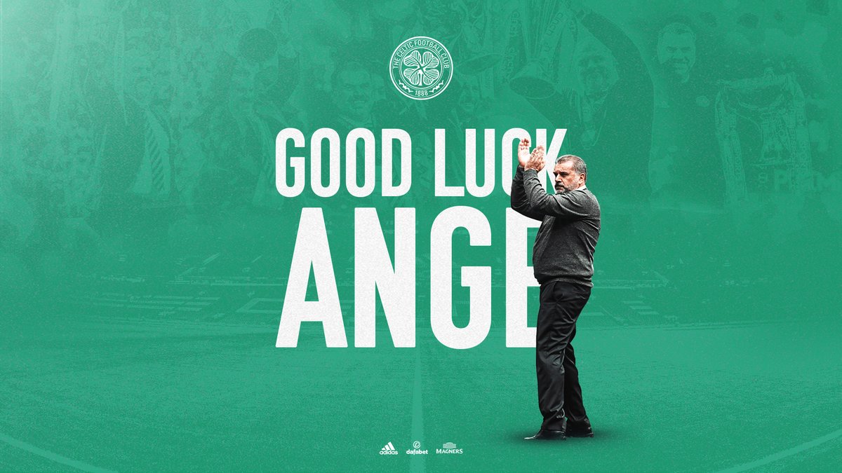 Thanks and good luck, Ange ✊ #CelticFC🍀