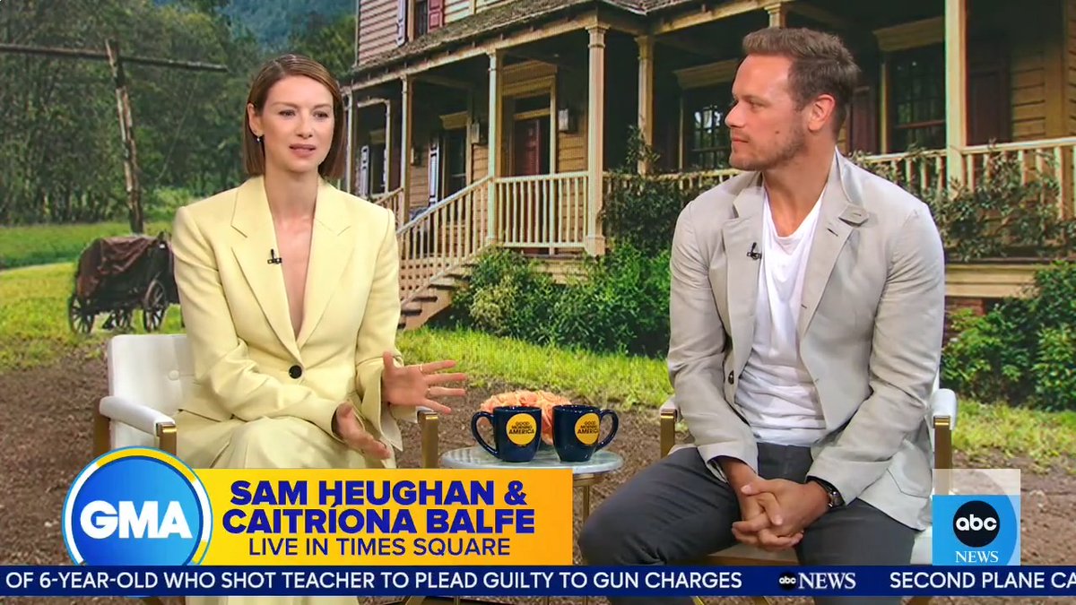 Can you believe it's been nearly 10 years since Caitríona Balfe and Sam Heughan started filming #Outlander?