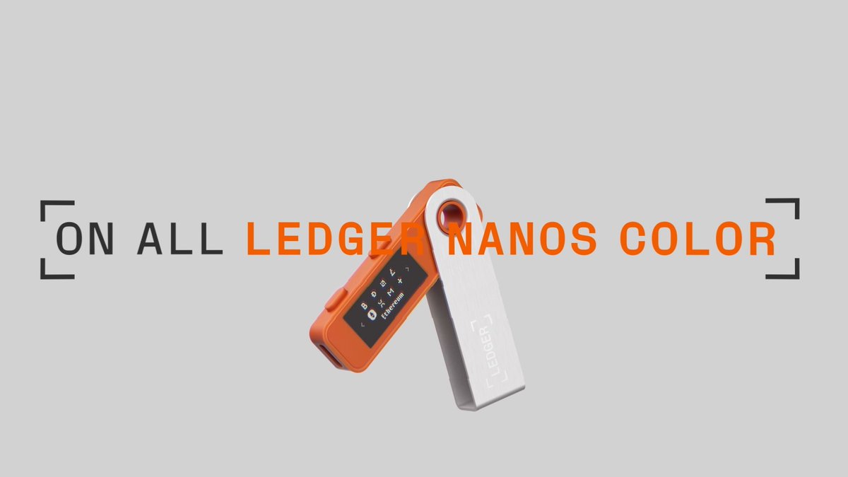 Get more color for less – save 30% on a Ledger Nano S Plus or X in color while stocks last! Once these colors are gone, they're gone, and new colors will be taking their place - so don't hesitate! Enter the code COLOR30 at checkout here: