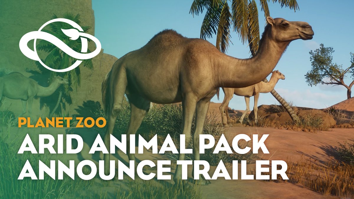 Grab your sunglasses and lather on the sunscreen because it's getting hot! 😎☀️ Introducing the Planet Zoo: Arid Animal Pack, arriving 20 June! Journey through the desert dunes with 8 new animal friends and a brand new Campaign Scenario ✨ Full info: