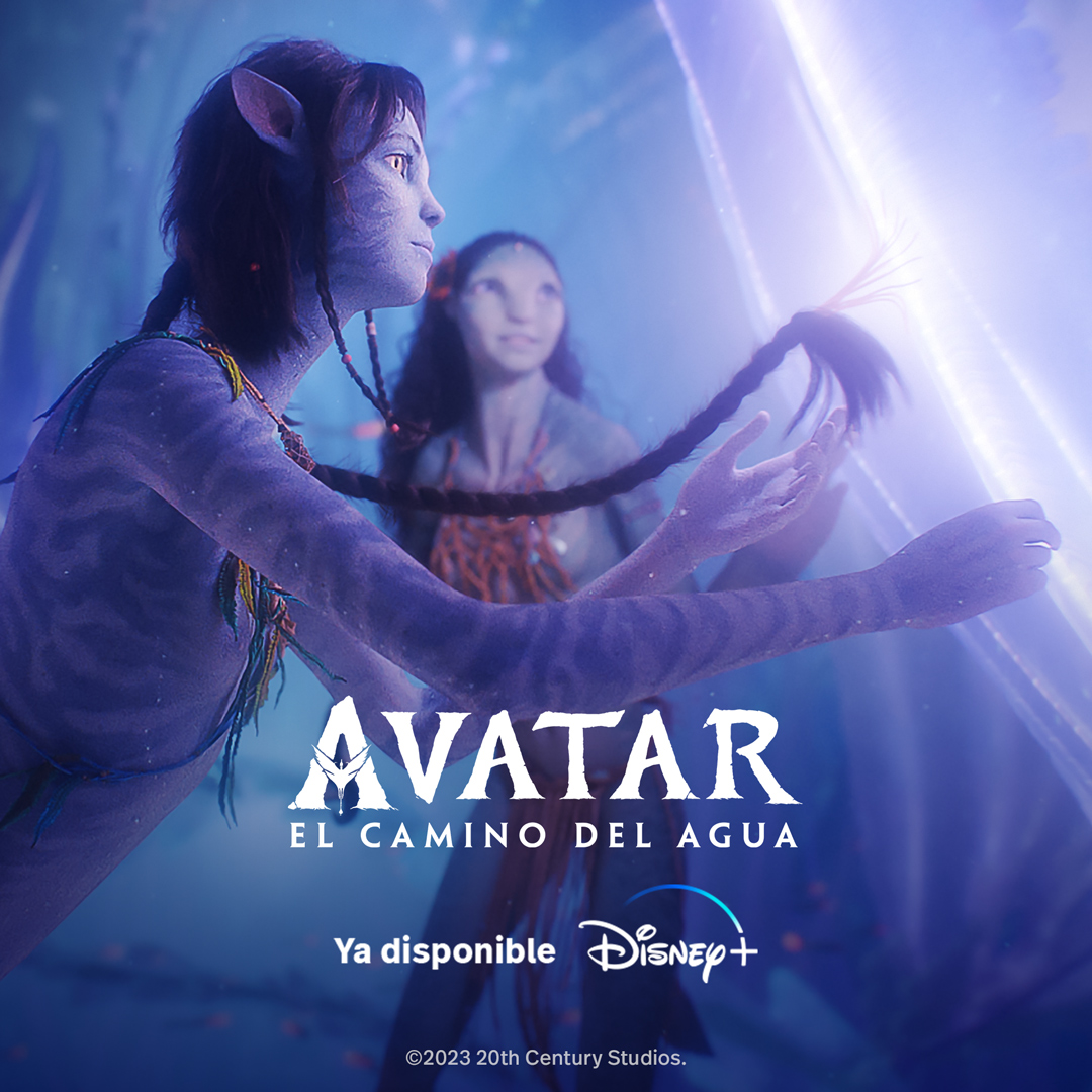Pandora te espera para revivir una aventura épica. #Avatar: El Camino del Agua, ya disponible en #DisneyPlus.
