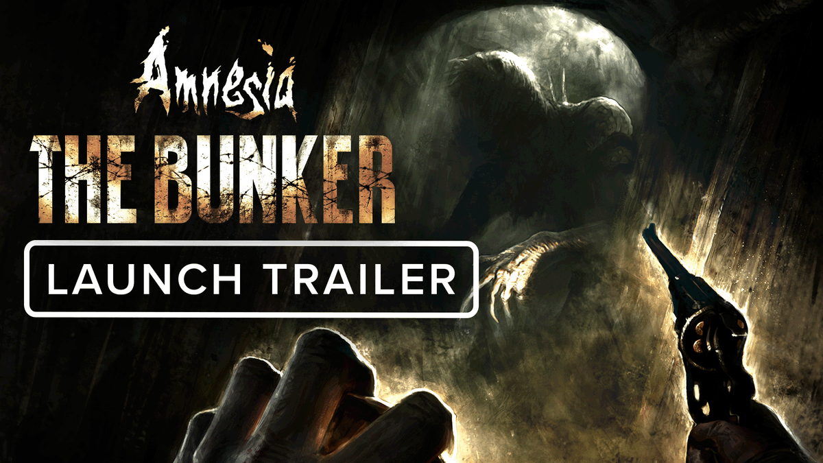 Amnesia: The Bunker is OUT NOW on: • PC (Steam, Epic, GOG, Humble) • Xbox One and Series X|S • PS4 Watch the launch trailer below