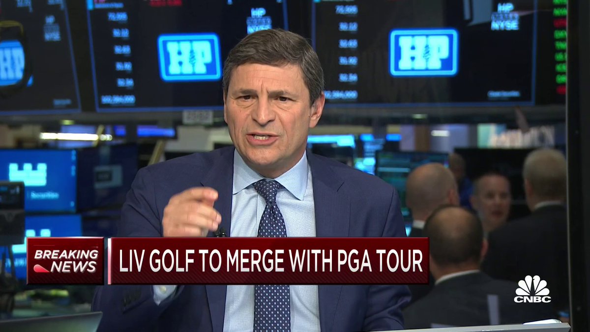JUST IN: The PGA Tour has agreed to merge with Saudi-backed rival LIV Golf.