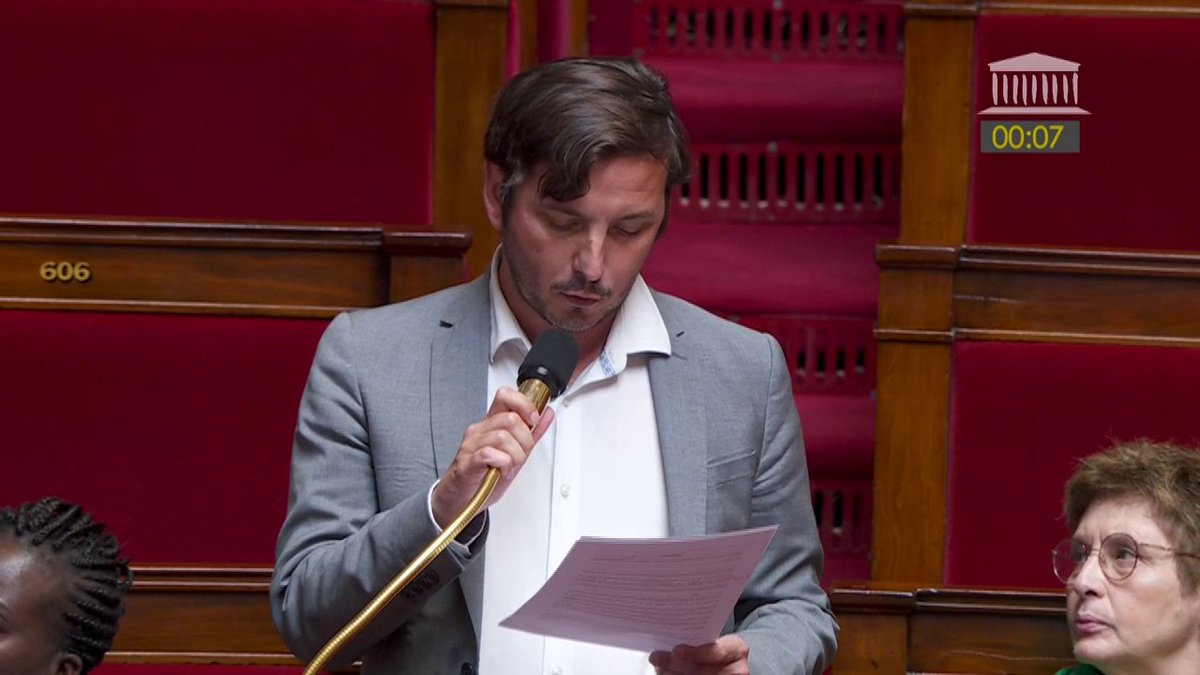 "#FreeSenegal": le député écologiste Aurélien Taché (Aurélien Taché) interpelle le gouvernement sur la situation à Dakar
