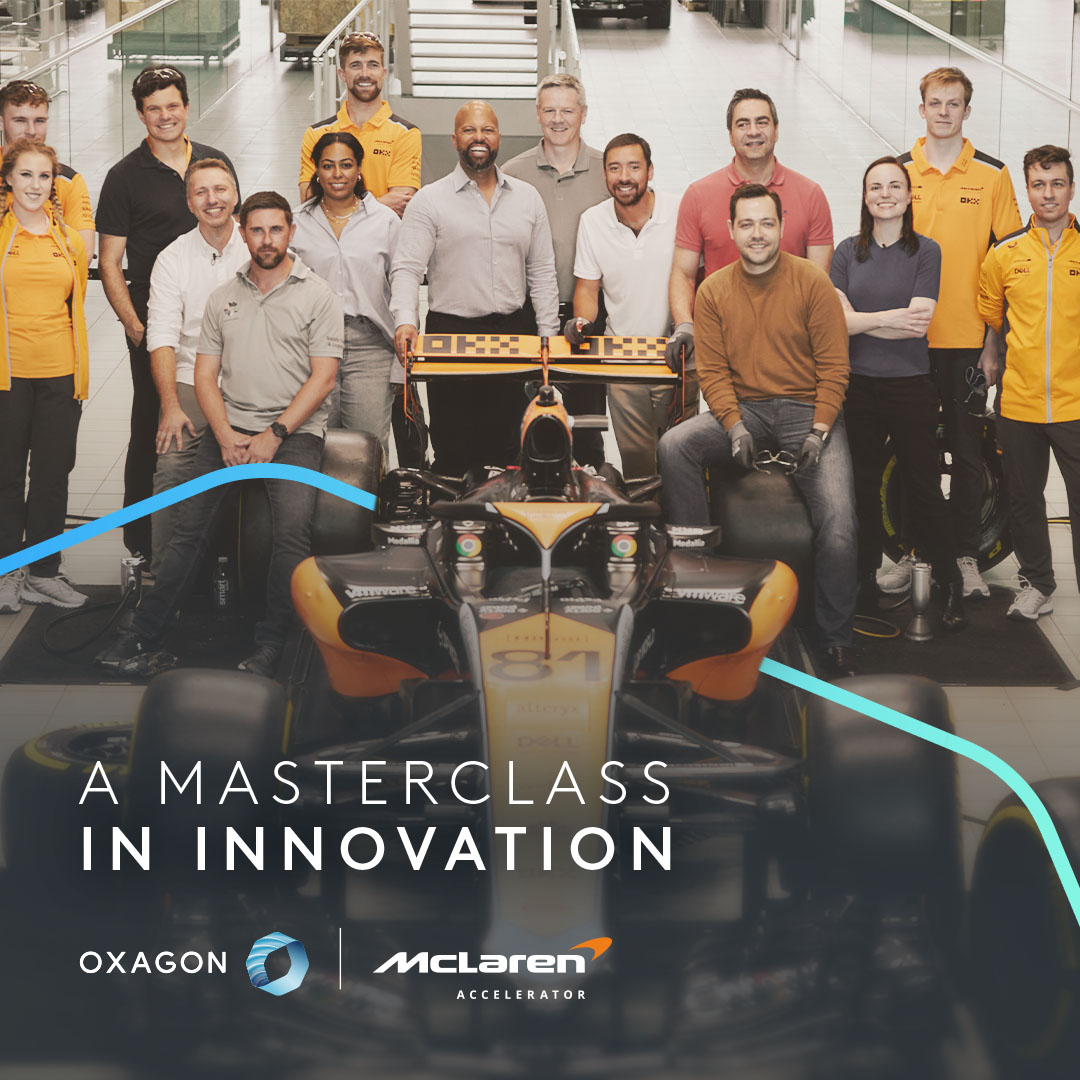 The future of supply chain and logistics is looking brighter thanks to our seven #OxagonxMcLaren accelerator scale-ups. At the renowned McLaren Technology Centre, they were recently immersed in a two-day masterclass that fostered forward-thinking and cutting-edge innovation.