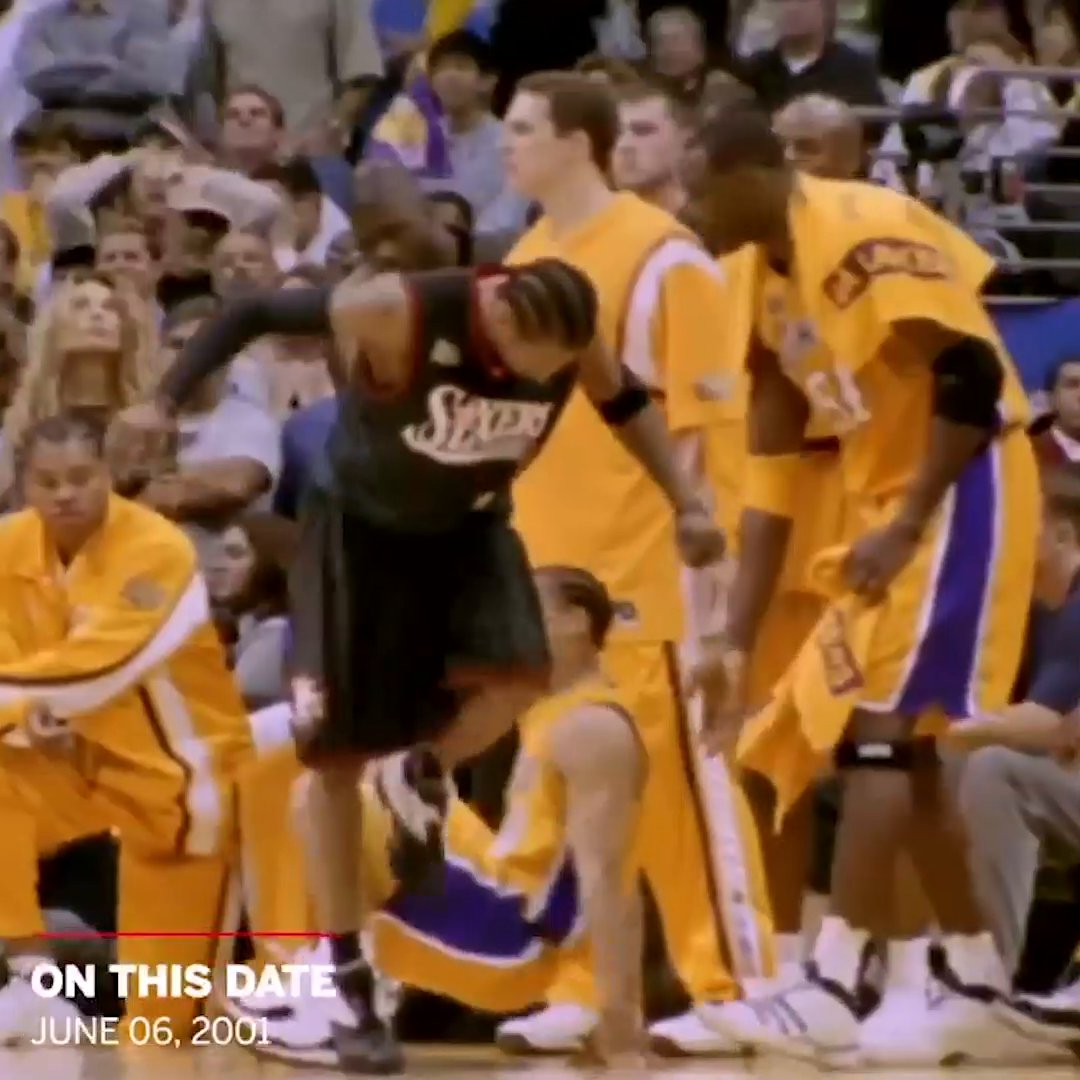 22 years ago today, Allen Iverson stepped over Tyronn Lue 😳