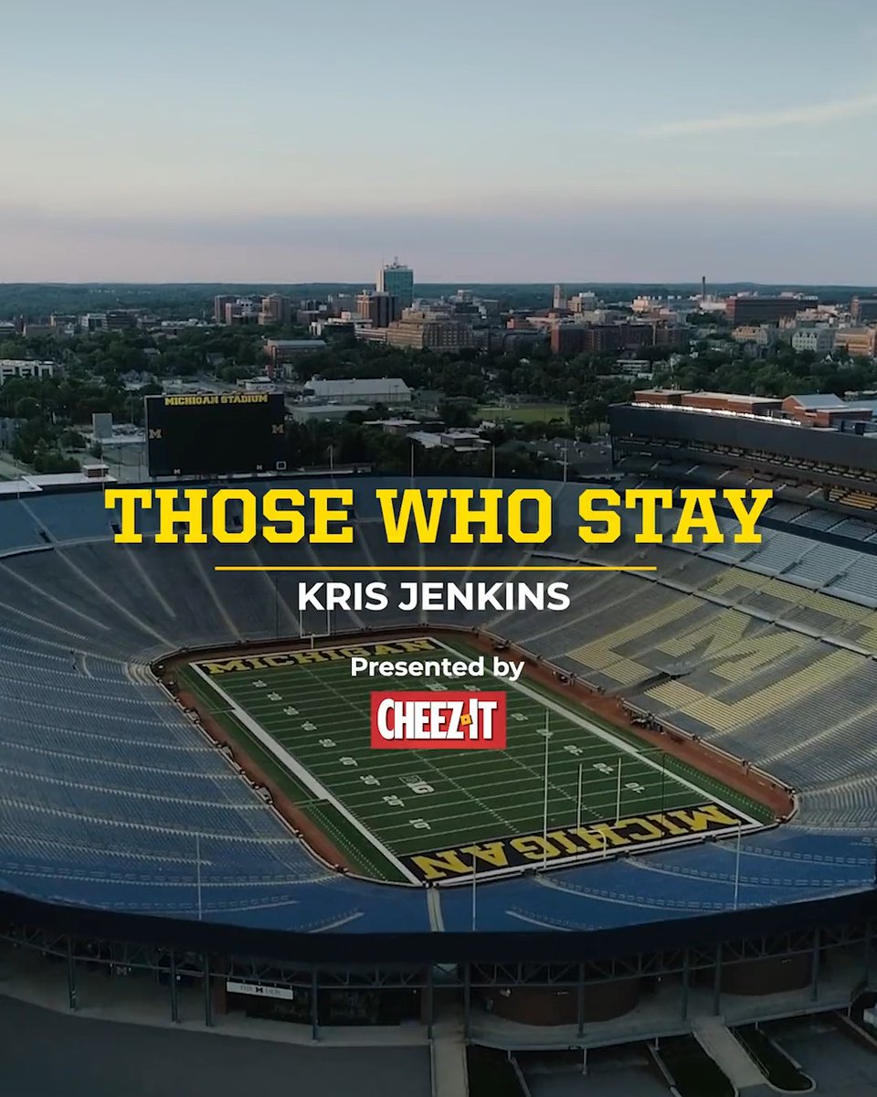 𝐓𝐡𝐨𝐬𝐞 𝐖𝐡𝐨 𝐒𝐭𝐚𝐲: 𝐄𝐩. 𝟏 - Kris Jenkins Everything we've been working on has been building up to this point and this upcoming season. #GoBlue | CHEEZ-IT