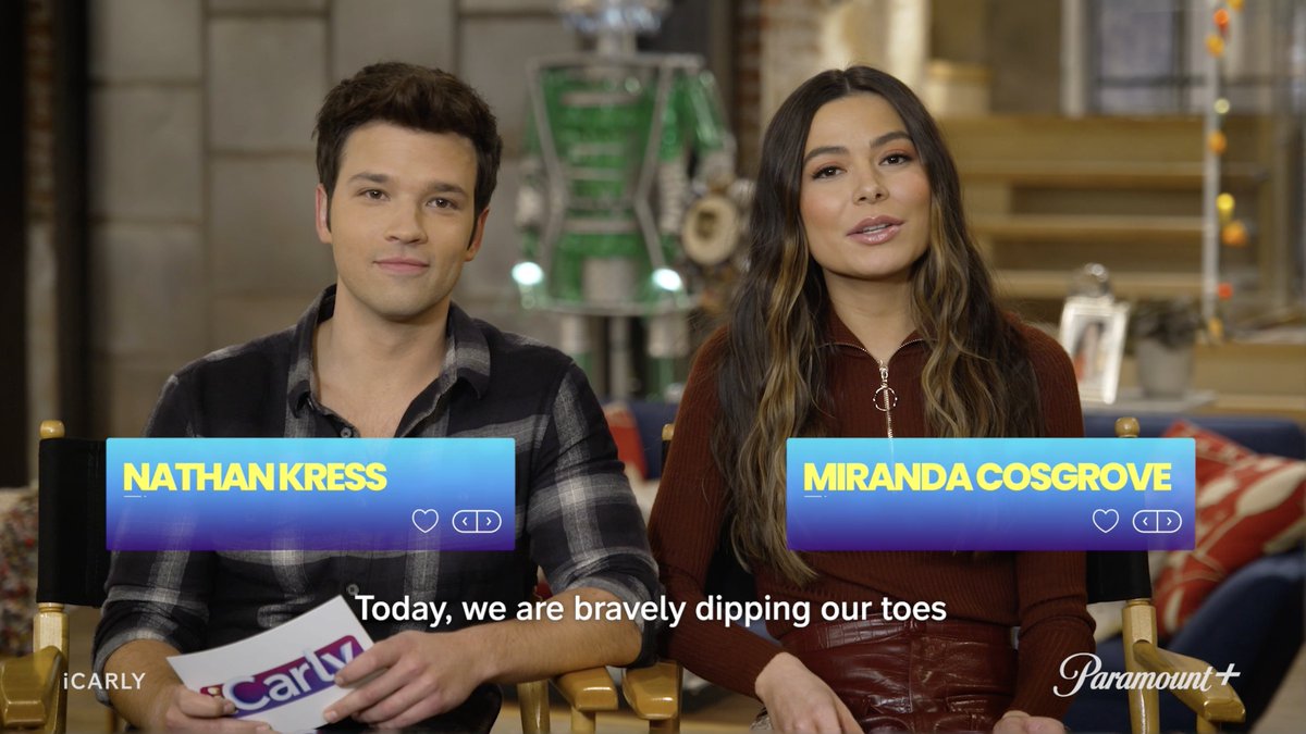 The cast of #iCarly reading fan fiction was not on our 2023 bingo card.