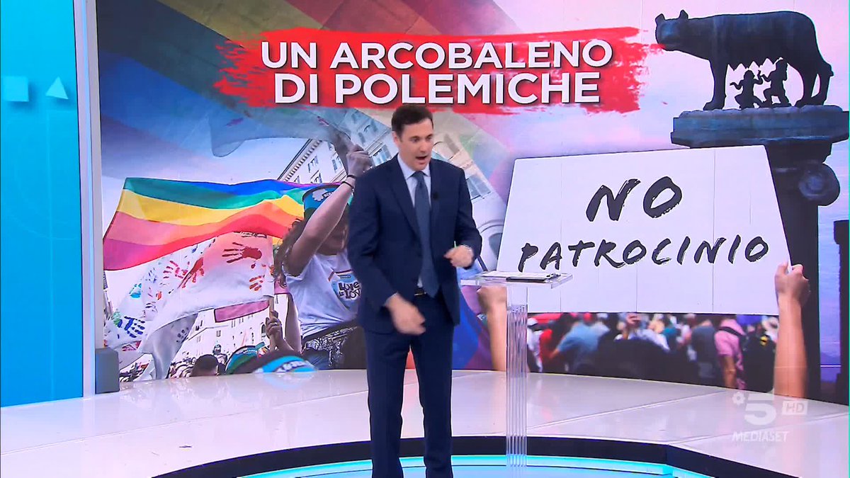 La regione Lazio non darà il patrocinio al #GayPride: è polemica #Mattino5
