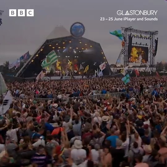 It's Glasto time again! ✨ Watch on @bbciplayer | Listen on @bbcsounds