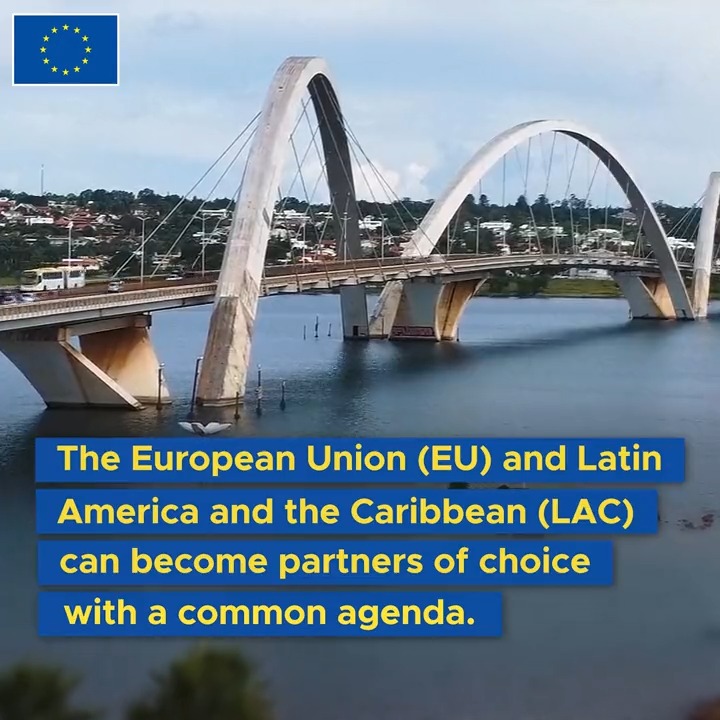 HR/VP Josep Borrell Fontelles & European Commission have adopted a Joint Communication for a New Agenda for EU and Latin America & the Caribbean relations. #EULAC together can make the difference tackling global challenges & building a sustainable future for their citizens. #WeAre1billion