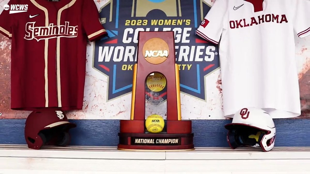 ๐๐ญ ๐๐ฅ๐ฅ ๐๐จ๐ฆ๐๐ฌ ๐๐จ๐ฐ๐ง ๐ญ๐จ ๐ญ๐ก๐ข๐ฌ. ๐ (1) Oklahoma Softball ๐ (3) Florida State Softball ๐ฅ ๐
Wednesday, June 7 โฐ 8 PM ET ๐บ ESPN ๐
Thursday, June 8 โฐ 7:30 PM ET ๐บ ESPN ๐
Friday, June 9 (if necessary) โฐ 8 PM ET ๐บ ESPN #WCWS