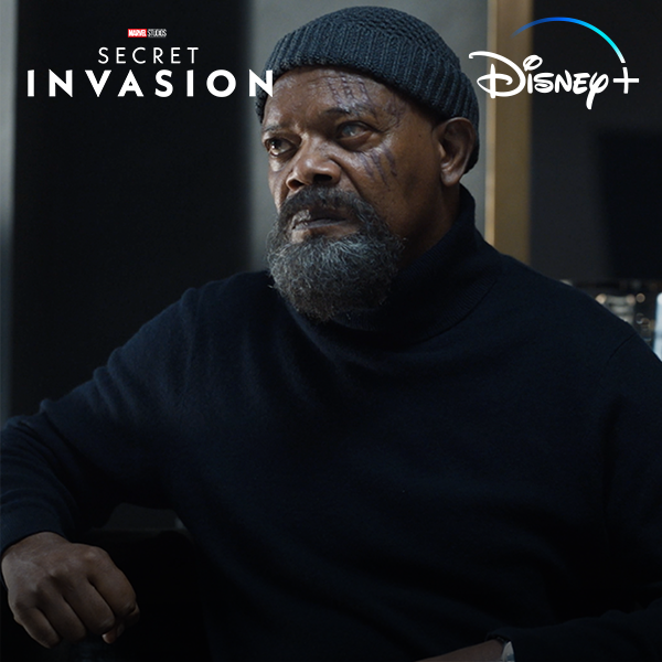 No backup. Only Fury. In two weeks, Samuel L. Jackson returns in #SecretInvasion, streaming June 21 on Disney+.