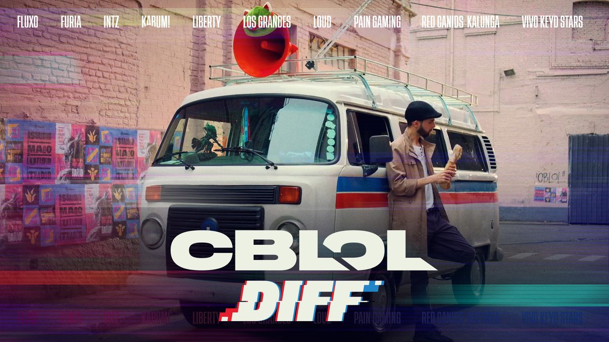 #CBLOLDiff: ainda preciso explicar? 🔥 O campeonato de League of Legends mais diferenciado do mundo está de volta. Fluxo W7M FURIA INTZ KaBuM! Esports Liberty Esports LØS LOUD 🇧🇷 paiN Gaming RED Canids Kalunga Vivo Keyd Stars 🗓️ 10 de junho, 13h