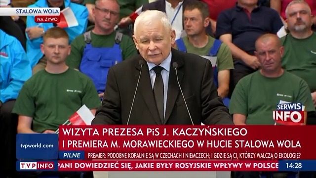 Kaczyński: Polska ma szansę dogonić bogate państwa zachodu, zdecydują o tym jesiennie wybory #wieszwięcej #wybory2023 Czytaj: