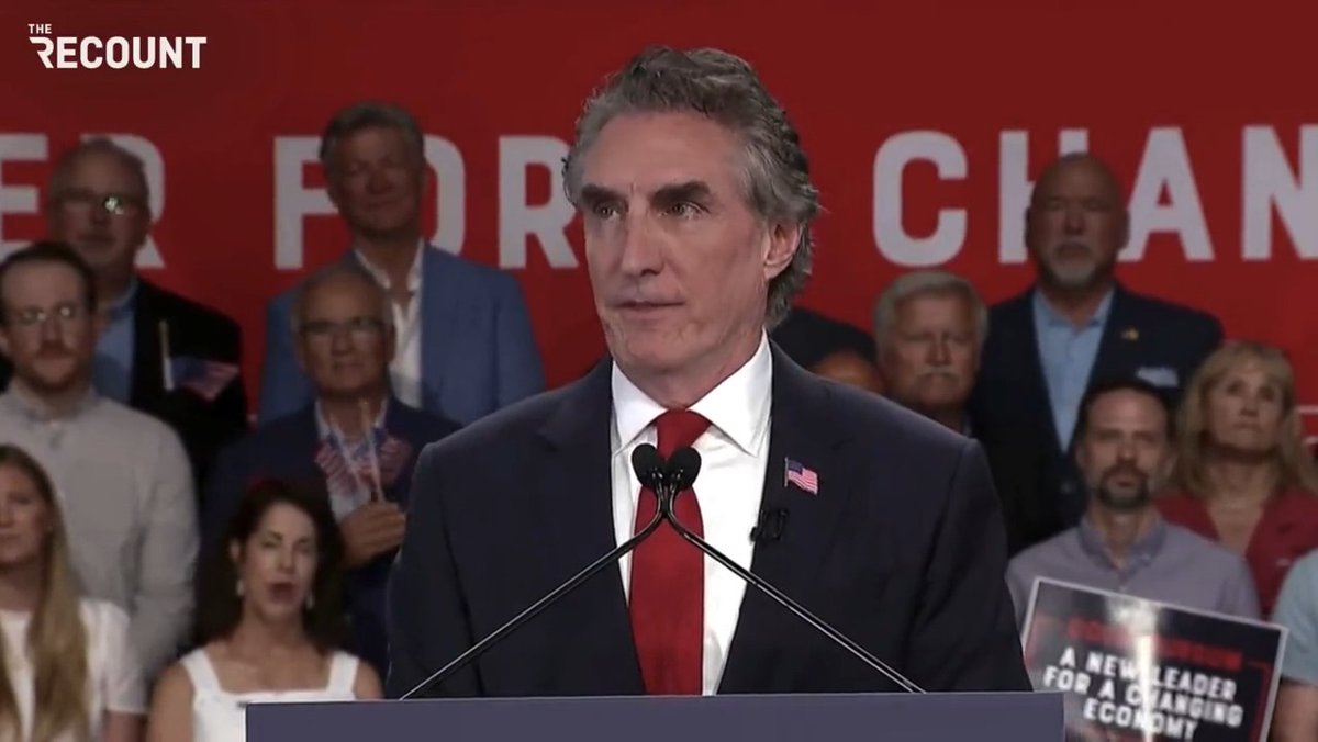 Gov. Doug Burgum (R-ND): “I am officially announcing I’m running for the president of the United States of America.”