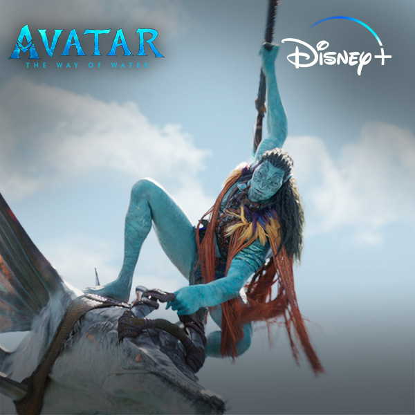 The motion picture event of a generation has arrived on Disney+. 💙 #AvatarTheWayOfWater is now streaming.
