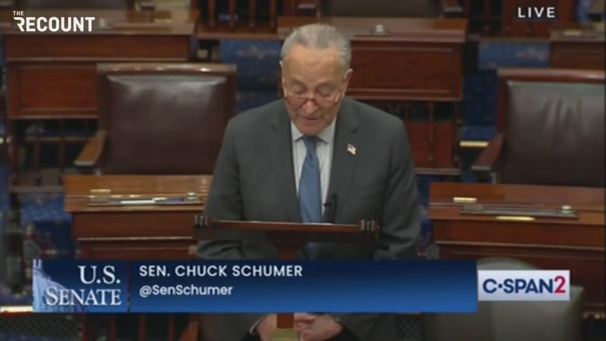 Chuck Schumer: "This smoke and fog over New York and the rest of the Northeast is a warning from nature that we have a lot of work to do to reverse the destruction of climate change.”