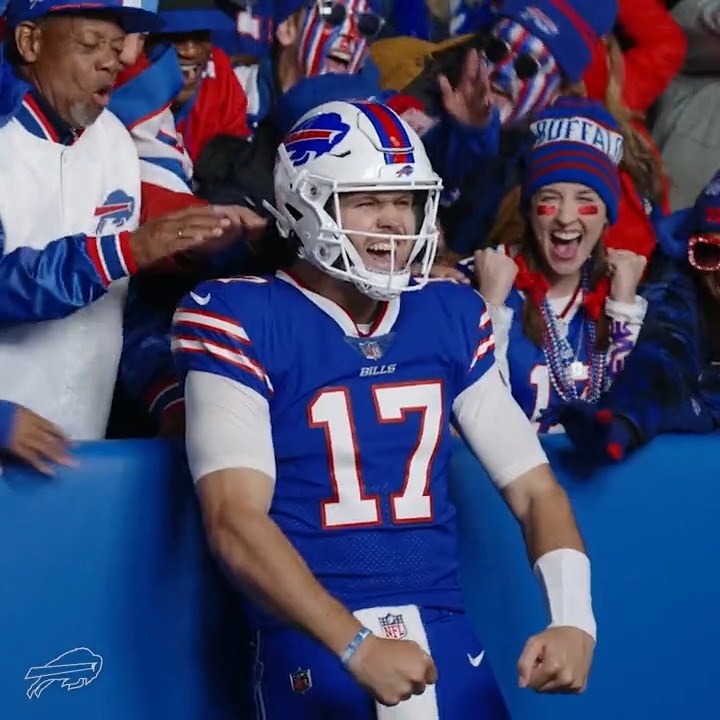 Dream come true for Josh Allen. | #BillsMafia