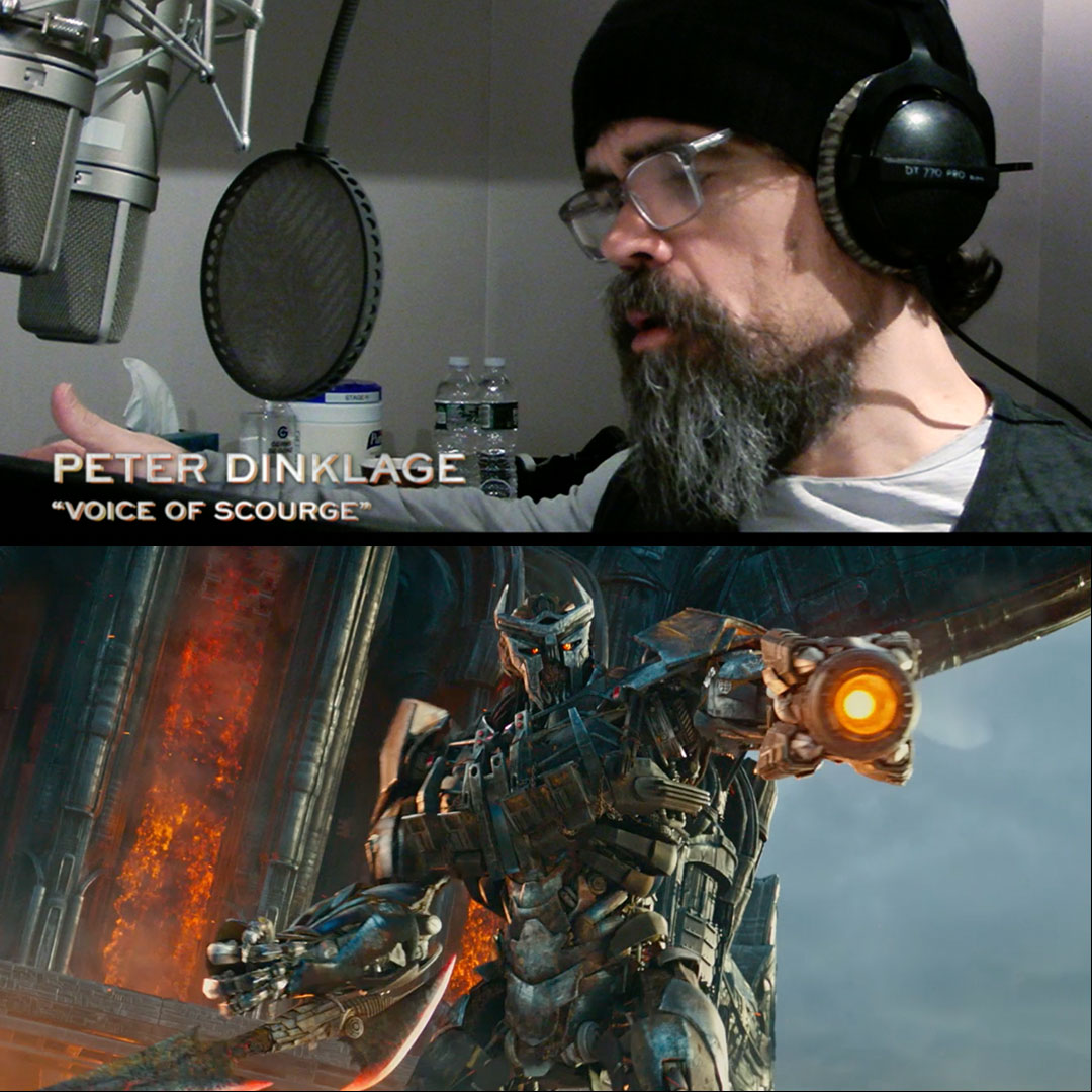 You can't fight the inevitable. Our incredible #RiseOfTheBeasts cast was destined to voice each of their #Transformers.