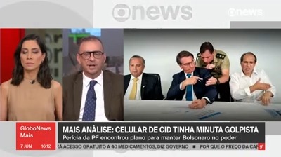 O jornalista Octavio Guedes foi certeiro na sua análise sobre os novos escândalos envolvendo o braço direito de Jair Bolsonaro, Mauro Cid. “Dá a sensação de que o presidente se ocupava mais com crime do que com governar o país”. 🎯