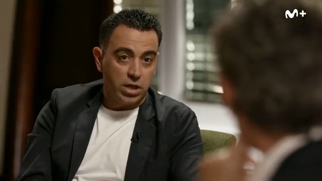 "El Barça no está hecho para competir la Europa League, con todo el respeto a los otros equipos". Xavi, en #UniversoValdano.