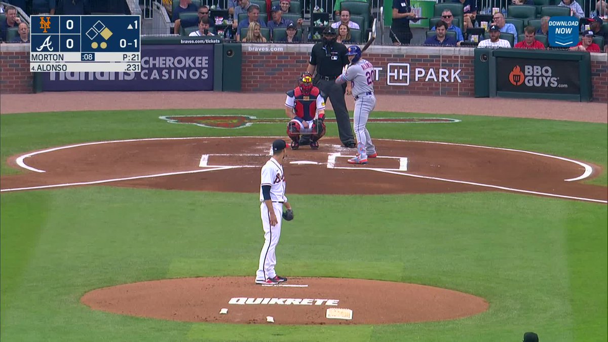Braves fans erupt in cheers after Pete Alonso gets hit by a pitch and removed from the game