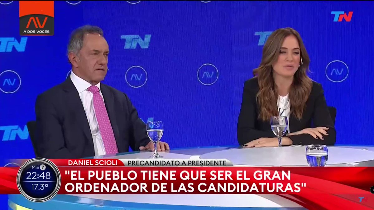 Somos candidatos con Daniel Scioli 🇦🇷 porque hemos tomado la decisión de representar la ampliación del Frente de Todos. Durante todo este tiempo, nuestro frente político se mantuvo unido. Y es esa unidad la que pretendemos consolidar de cara al proceso electoral, con la ciudadanía yendo a votar y definiendo el destino de la Argentina.