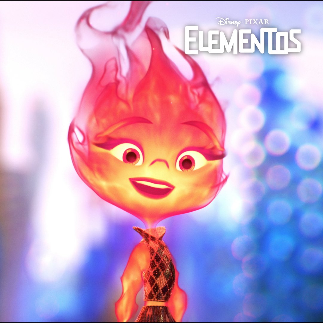 Los elementos no se mezclan... pero Ember conoció a Wade. #Elementos, de Disney y Pixar. 15 de junio, solo en cines.