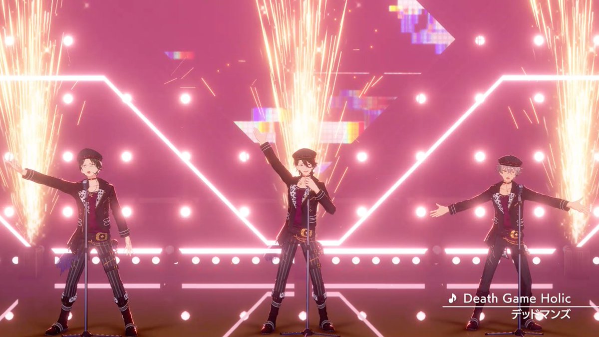 【お知らせ】 6月9日15時に『デッドマンズ』が歌う『Death Game Holic』をライブ楽曲に追加予定✨ アプリでの登場に先行して『Death Game Holic』のMVを公開します❗ MVはあんスタチャンネルでも公開していますので是非チェックしてみてください🎶 #あんスタ