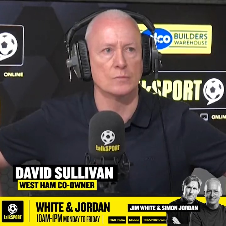 “We promised him he could go.” 🤝 “We offered him £200k a week 18 months ago. He turned it down. He wants to go.” David Sullivan confirms to talkSPORT Declan Rice will be leaving #WHUFC. ⚒️