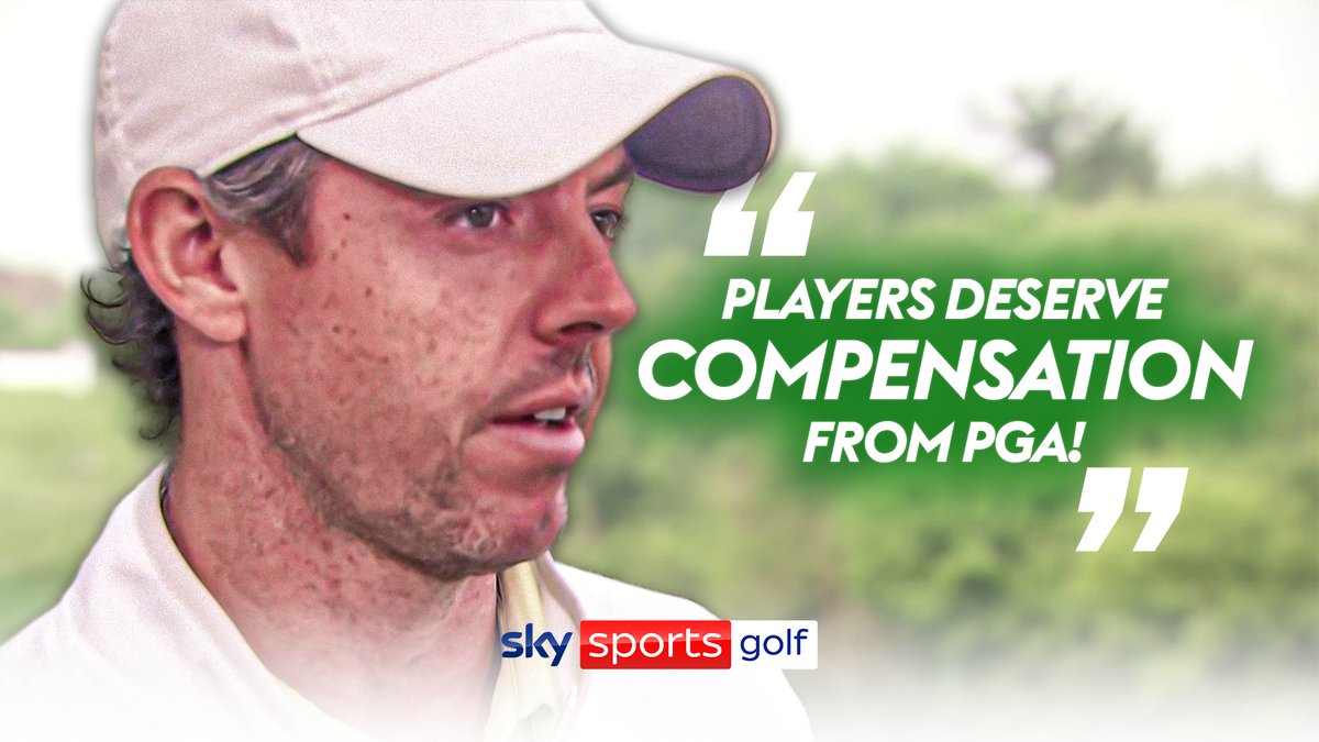 Rory McIlroy believes the PGA Tour needs to financially compensate PGA Tour players after the recent partnership with the Saudi Arabian PIF. I’m lost now. I thought this whole argument was purely about history, legacy and the source of the money?