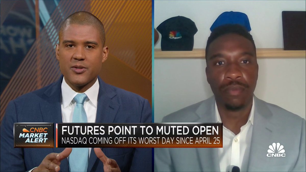 "If you're looking at risk management, there is now an opportunity for #investors to potentially take some profits off the table and leave a little bit of their position long," says Delano Saporu to Frank Holland about $NVDA