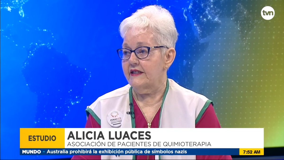 ''Se requiere un crédito de 8.6 millones de dólares'', Alicia Luaces, Asociación de pacientes de quimioterapia.