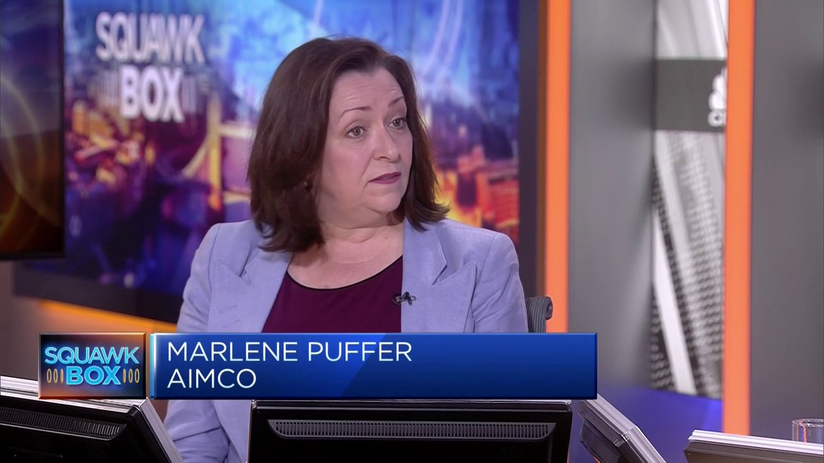 London remains a 'fantastic' financial center, according to Marlene Puffer, chief investment officer of Aimco
