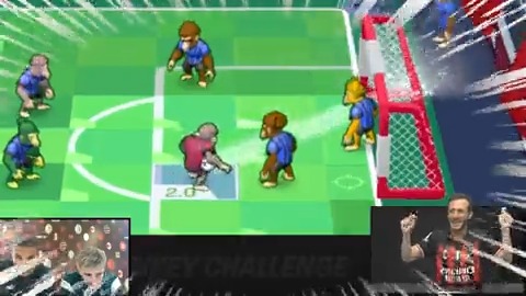 Don't miss Alexis Saelemaekers, Charles De Ketelaere, Malick Thiaw, &amp; Aster Vranckx playing UNKJD : Striker League &amp; taking the #MonkeyChallenge! How did they do?! #SempreMilan