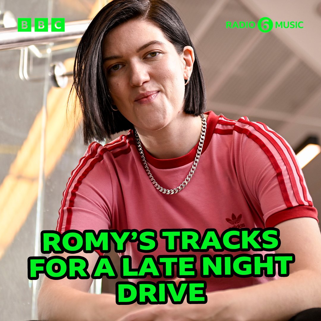 Which tracks are perfect for a night time drive? ๐ Romy provides a mix of invigorating tracks to keep you energised during a night-time journey. Listen to her Artist in Residence show now on BBC Sounds: