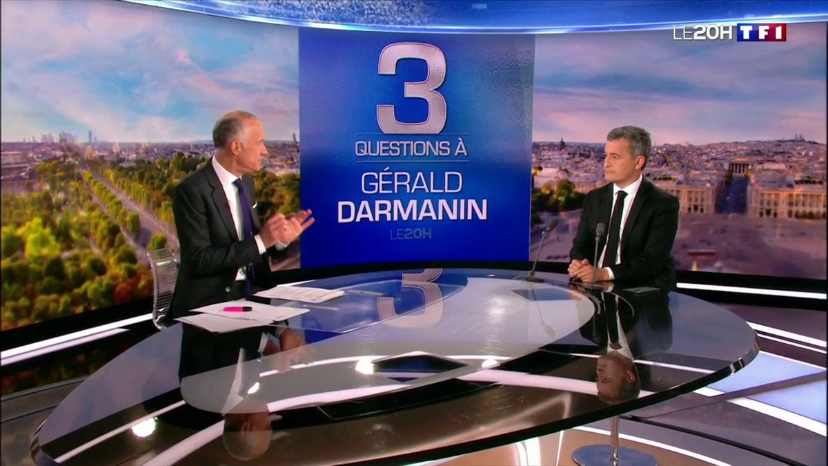 ๐ด #Annecy - Aucun mobile terroriste ? " Les services de renseignements franรงais ne connaissaient pas cet individu " Gรฉrald DARMANIN โถ๏ธ Dans #LE20H de Gilles Bouleau sur TF1