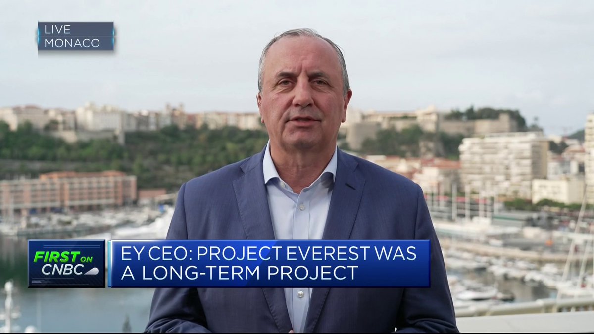 Carmine Di Sibio, global chairman and CEO of EY, discusses the company's World Entrepreneur Of The Year event.
