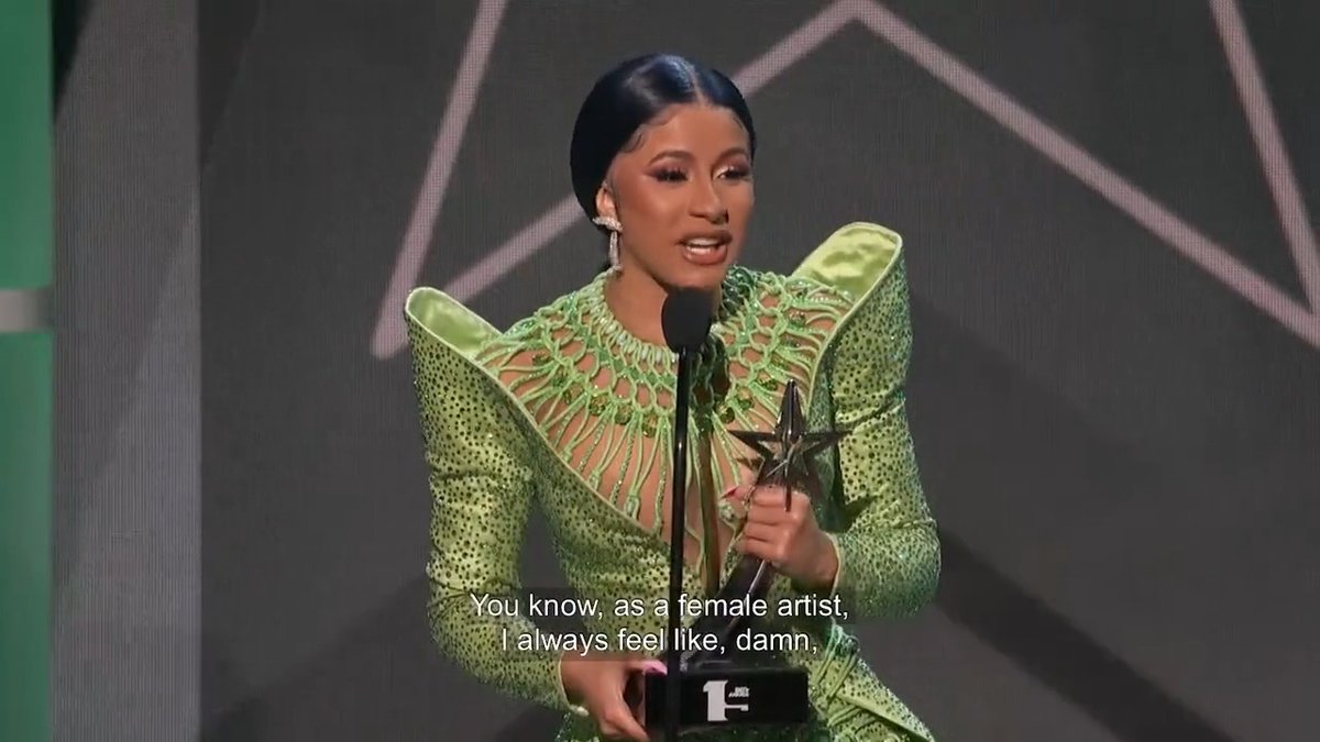 Numbers don't lieeeee! Our girl Cardi B has been nominated for 'Best Female Hip Hop' AGAIN! #BETAwards