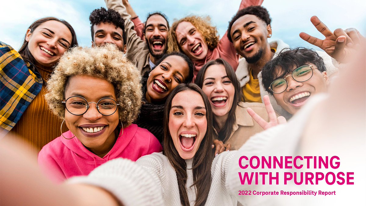 We're not just doing the right thing when we choose to support our communities and the environment, we're doing OUR thing! It's in T-Mobile's DNA because we're better for it. #WeWontStop