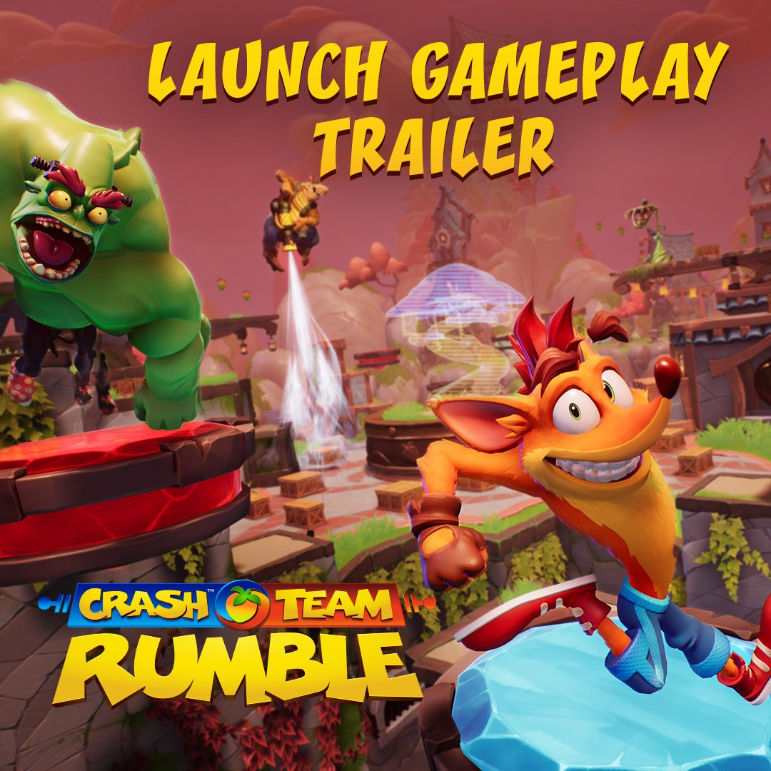 Crash is back in an all-new 4v4 online multiplayer rumble. See all the action to come in Season 1! All seasonal Heroes, Maps, Powers and Limited Time Modes are available for free with the purchase of the game. Pre-order #CrashTeamRumble today ➡️