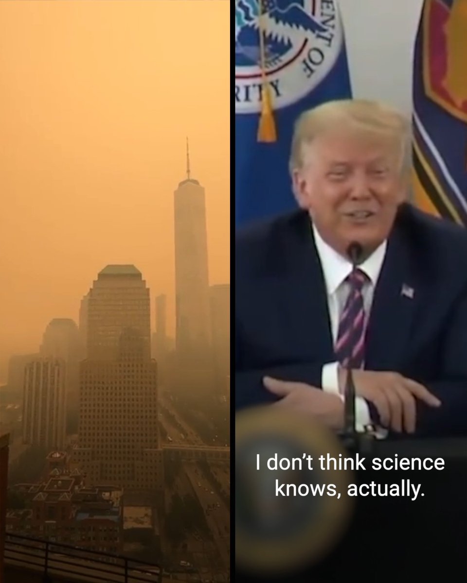 The skies are orange. Republicans are ignoring the climate crisis.