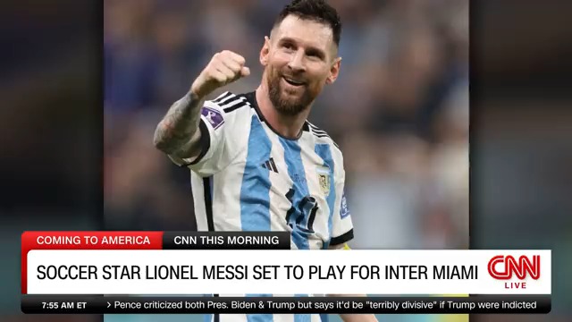 Lionel Messi said he’s going to join the Major League Soccer club Inter Miami, a blockbuster announcement that shocked the sporting world