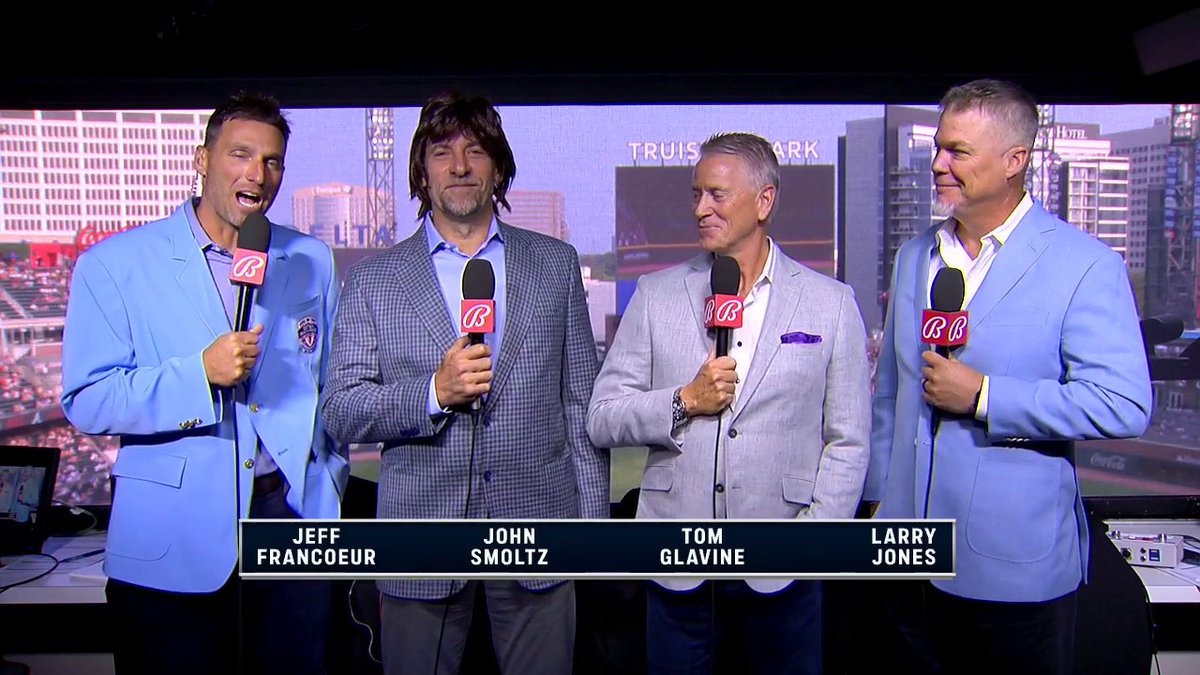 The names. The hairstyles. Francoeur. Smoltz. Glavine. Jones. Everything about this intro is top-notch.