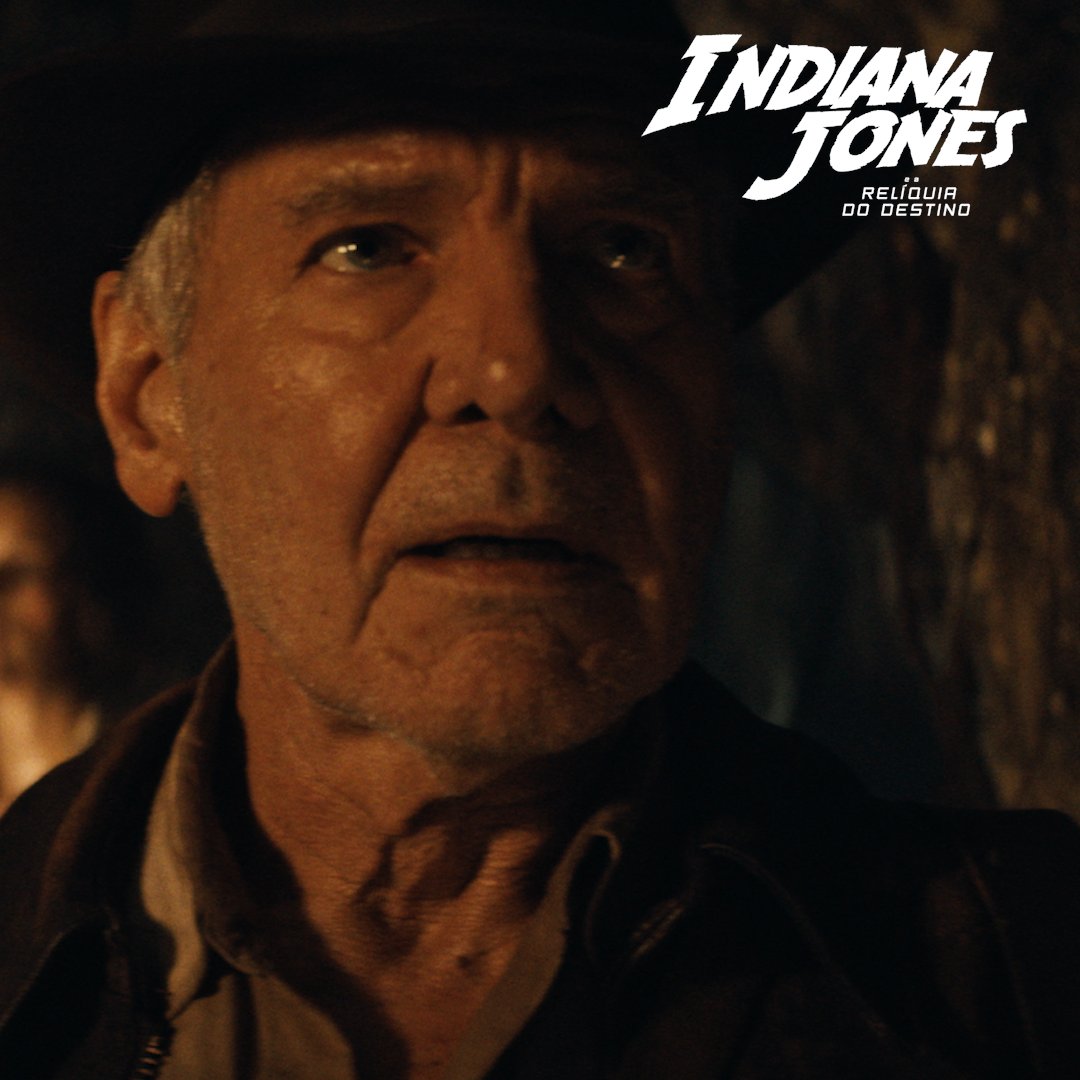 Chega o novo e último filme de Indy, com Harrison Ford. #IndianaJones e a Relíquia do Destino, em 29 de junho nos cinemas.