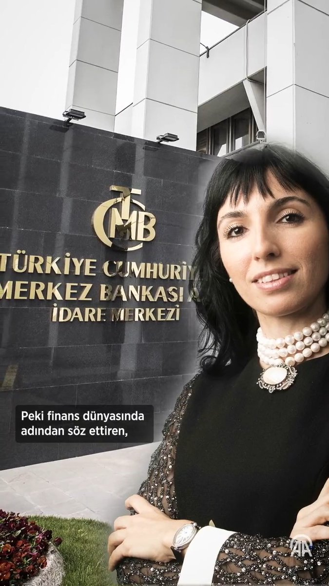 • TCMB'nin ilk kadın başkanı oldu • Karar Resmi Gazete'de yayımlandı Merkez Bankası Başkanlığına Dr. Hafize Gaye Erkan atandı
